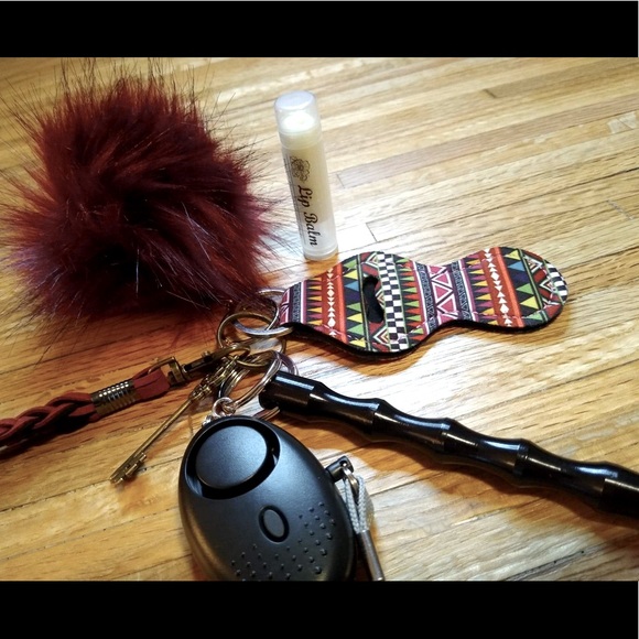 Safety Keychain 🥀Handcrafted - Picture 2 of 7